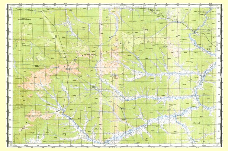 Soviet Genshtab - m49-099 - Russia Map by Avenza Systems Inc. | Avenza Maps