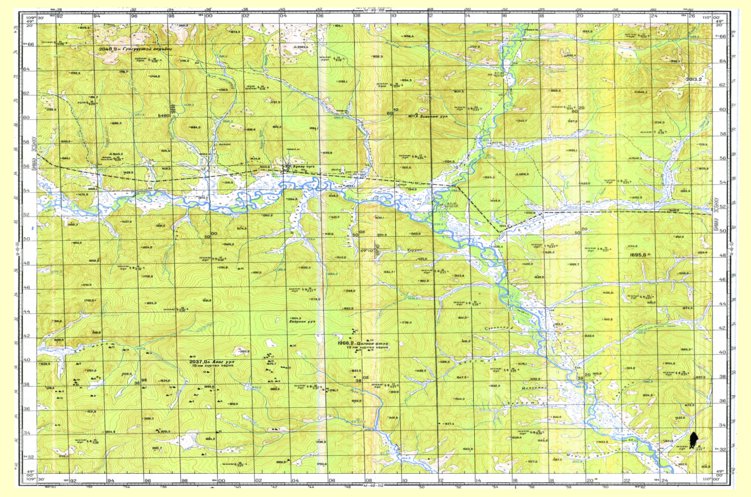 Soviet Genshtab - m49-100 - Russia Map by Avenza Systems Inc. | Avenza Maps