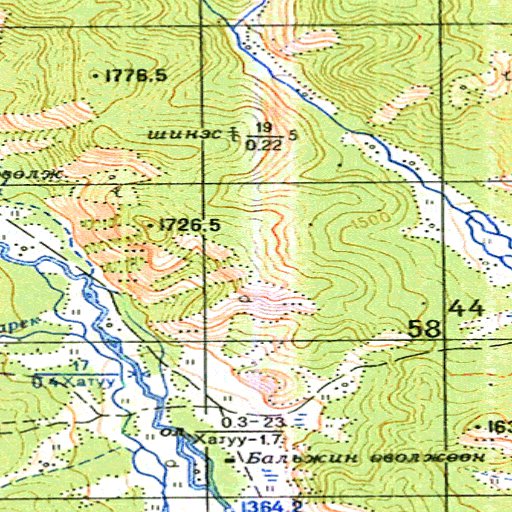 Map M49 Soviet Genshtab - m49-101 - Russia Map by Avenza Systems Inc. | Avenza Maps