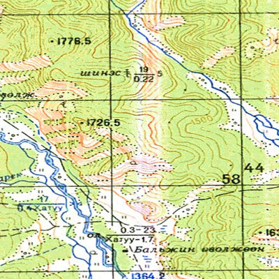 Avenza Systems Inc. Soviet Genshtab - m49-101 - Russia digital map