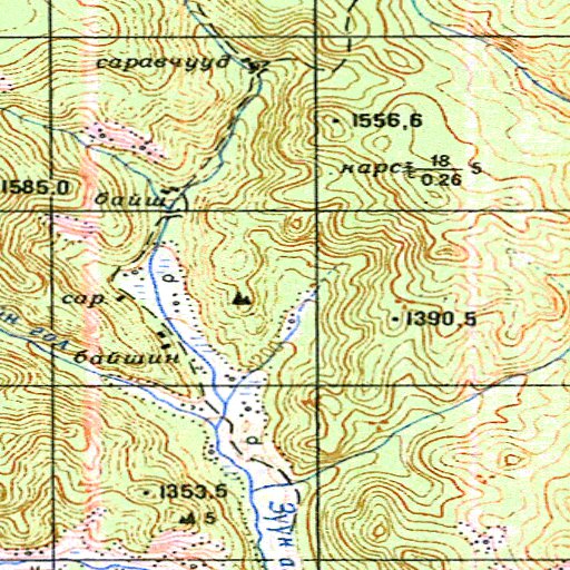 Soviet Genshtab - m49-102 - Russia Map by Avenza Systems Inc. | Avenza Maps