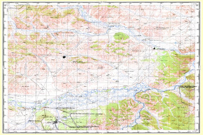 Avenza Systems Inc. Soviet Genshtab - m49-104 - Mongolia digital map