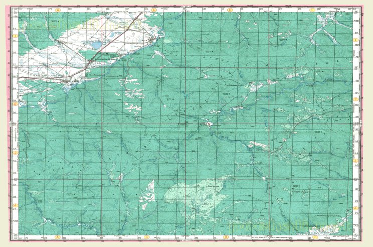 Soviet Genshtab - m49-11 - Russia Map by Avenza Systems Inc. | Avenza Maps