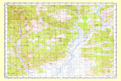 Avenza Systems Inc. Soviet Genshtab - m49-122 - Mongolia digital map