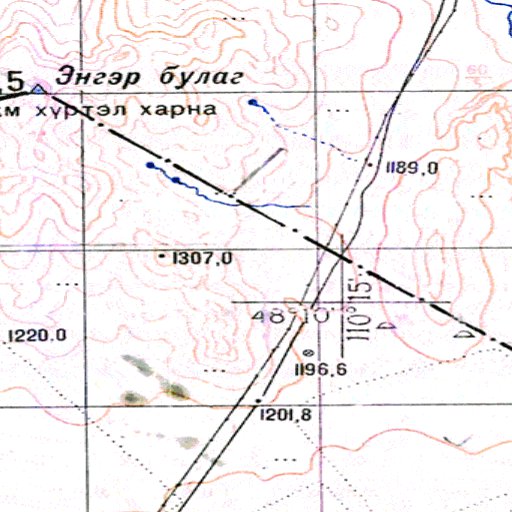 Soviet Genshtab - m49-137 - Mongolia Map by Avenza Systems Inc ...