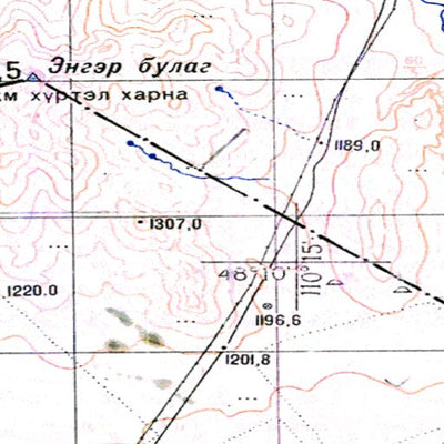 Avenza Systems Inc. Soviet Genshtab - m49-137 - Mongolia digital map