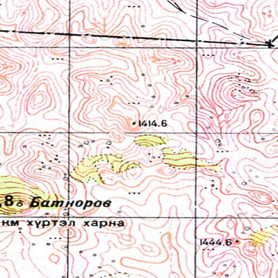 Avenza Systems Inc. Soviet Genshtab - m49-139 - Mongolia digital map