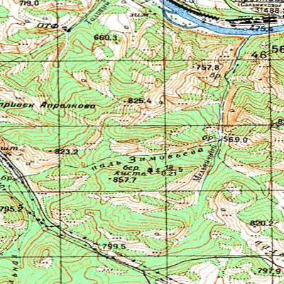 Avenza Systems Inc. Soviet Genshtab - m50-005 - Russia digital map
