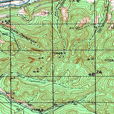 Avenza Systems Inc. Soviet Genshtab - m50-006 - Russia digital map