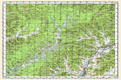 Avenza Systems Inc. Soviet Genshtab - m50-009 - Russia digital map