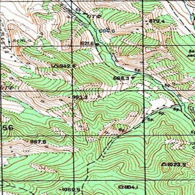 Avenza Systems Inc. Soviet Genshtab - m50-017 - Russia digital map
