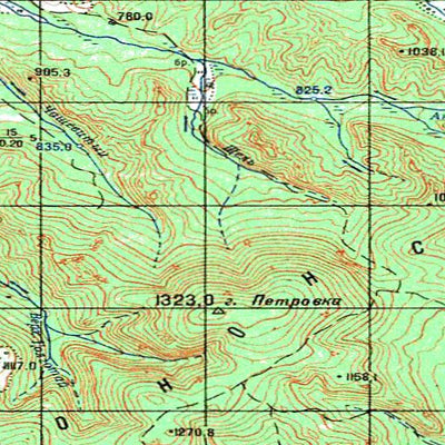 Avenza Systems Inc. Soviet Genshtab - m50-018 - Russia digital map
