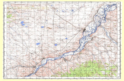 Avenza Systems Inc. Soviet Genshtab - m50-028 - Russia digital map