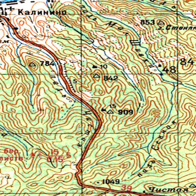 Avenza Systems Inc. Soviet Genshtab - m50-03 - Russia digital map