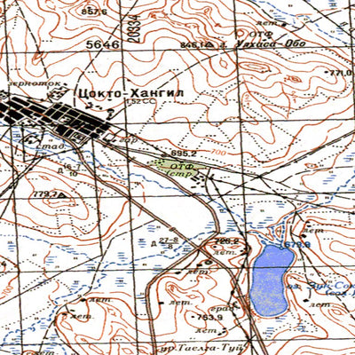 Avenza Systems Inc. Soviet Genshtab - m50-038 - Russia digital map
