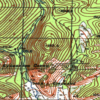 Avenza Systems Inc. Soviet Genshtab - m50-045 - Russia digital map