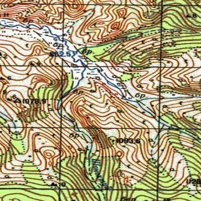 Avenza Systems Inc. Soviet Genshtab - m50-045 - Russia digital map