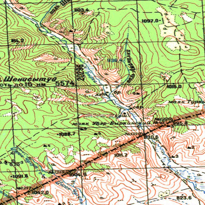 Avenza Systems Inc. Soviet Genshtab - m50-061 - Russia digital map