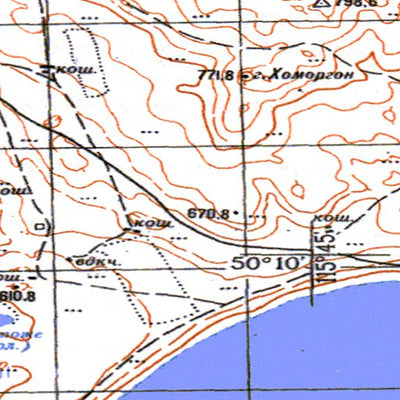 Avenza Systems Inc. Soviet Genshtab - m50-064 - Russia digital map