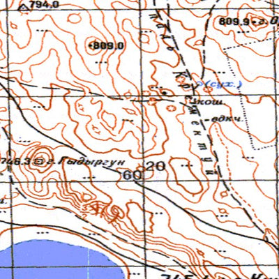 Avenza Systems Inc. Soviet Genshtab - m50-064 - Russia digital map