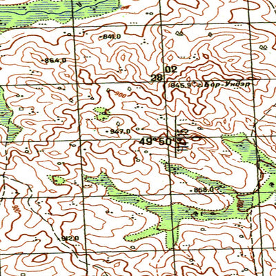 Avenza Systems Inc. Soviet Genshtab - m50-073 - Mongolia digital map