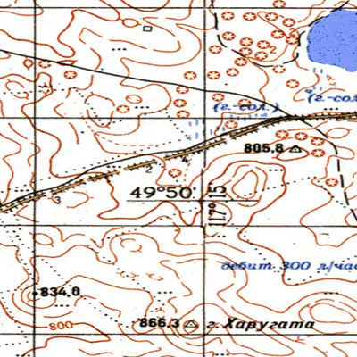 Avenza Systems Inc. Soviet Genshtab - m50-079 - Russia digital map