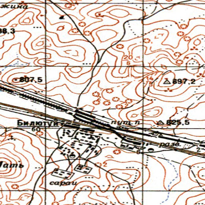 Avenza Systems Inc. Soviet Genshtab - m50-079 - Russia digital map