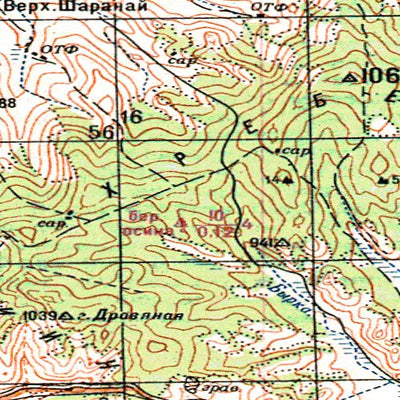 Avenza Systems Inc. Soviet Genshtab - m50-08 - Russia digital map