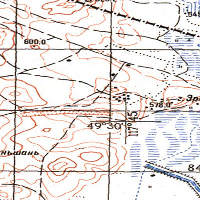 Avenza Systems Inc. Soviet Genshtab - m50-092 - Russia digital map