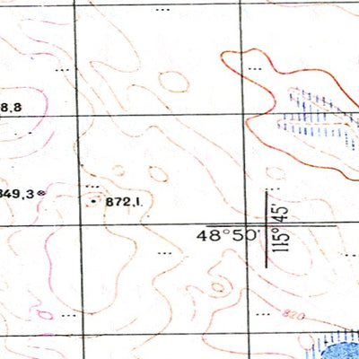 Avenza Systems Inc. Soviet Genshtab - m50-112 - Mongolia digital map