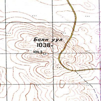 Avenza Systems Inc. Soviet Genshtab - m50-113 - Mongolia digital map