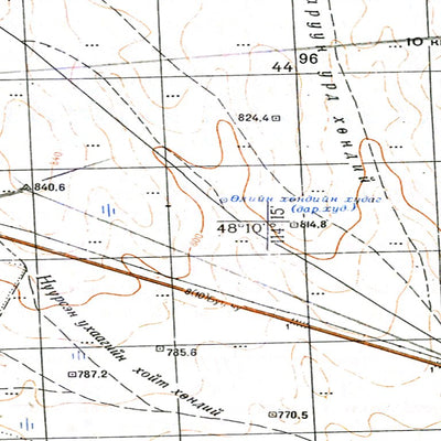 Avenza Systems Inc. Soviet Genshtab - m50-133 - Mongolia digital map