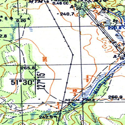Avenza Systems Inc. Soviet Genshtab - m52-015 - Russia digital map