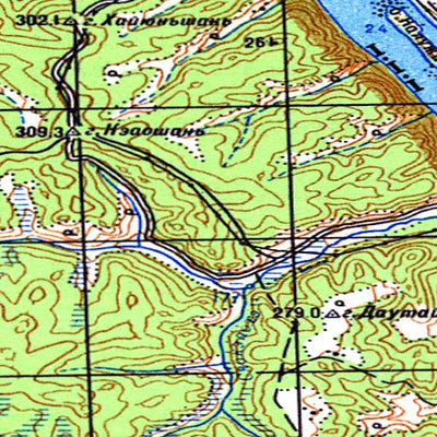 Avenza Systems Inc. Soviet Genshtab - m52-039 - Russia digital map