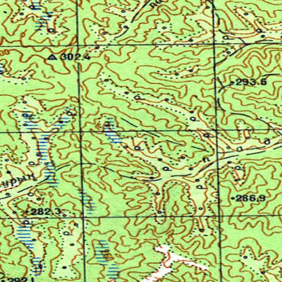 Avenza Systems Inc. Soviet Genshtab - m52-040 - Russia digital map