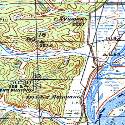 Avenza Systems Inc. Soviet Genshtab - m52-051 - Russia digital map