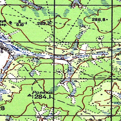 Avenza Systems Inc. Soviet Genshtab - m52-055 - Russia digital map