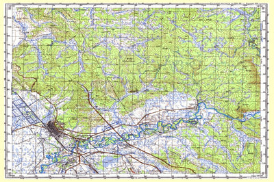 Avenza Systems Inc. Soviet Genshtab - m52-093 - Russia digital map