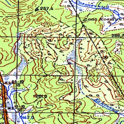 Avenza Systems Inc. Soviet Genshtab - m52-093 - Russia digital map