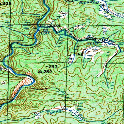 Avenza Systems Inc. Soviet Genshtab - m52-23 - Russia digital map