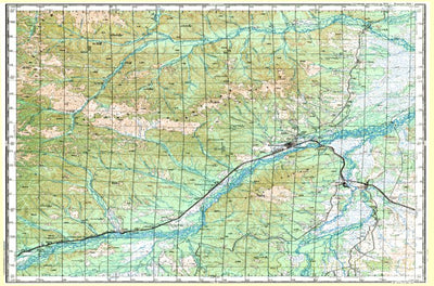 Avenza Systems Inc. Soviet Genshtab - m53-04 - Russia digital map