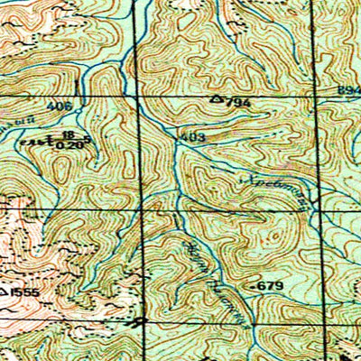 Avenza Systems Inc. Soviet Genshtab - m53-04 - Russia digital map