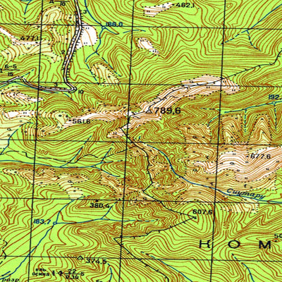 Avenza Systems Inc. Soviet Genshtab - m53-047 - Russia digital map