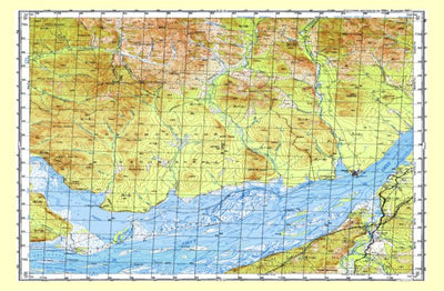 Avenza Systems Inc. Soviet Genshtab - m53-048 - Russia digital map