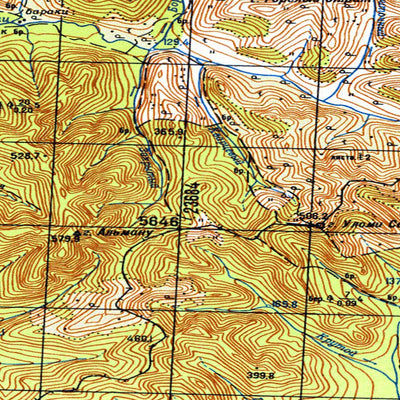 Avenza Systems Inc. Soviet Genshtab - m53-048 - Russia digital map
