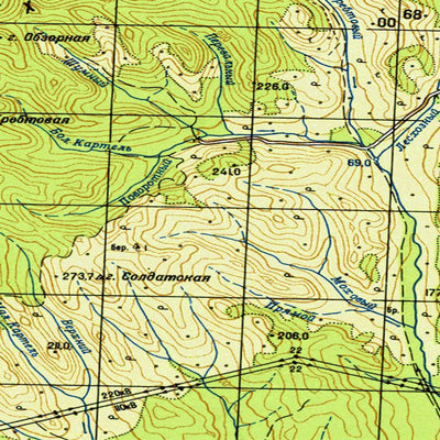 Avenza Systems Inc. Soviet Genshtab - m53-059 - Russia digital map