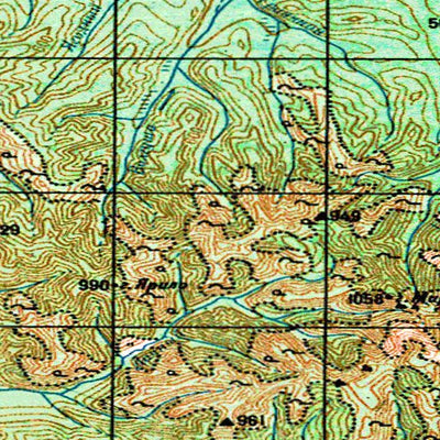 Avenza Systems Inc. Soviet Genshtab - m53-10 - Russia digital map