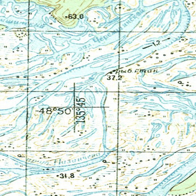 Avenza Systems Inc. Soviet Genshtab - m53-116 - Russia digital map