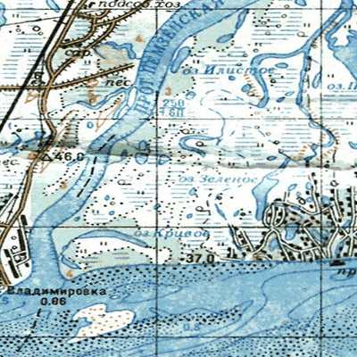 Avenza Systems Inc. Soviet Genshtab - m53-126 - Russia digital map