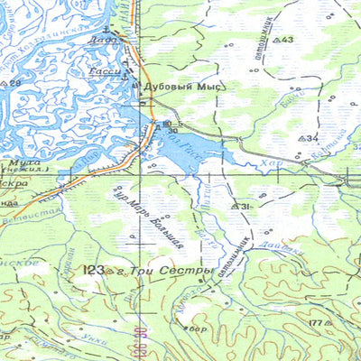 Avenza Systems Inc. Soviet Genshtab - m53-4 - Russia digital map